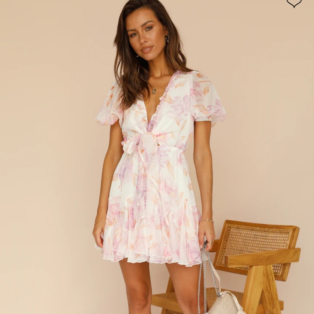 Fortunate one floral dress